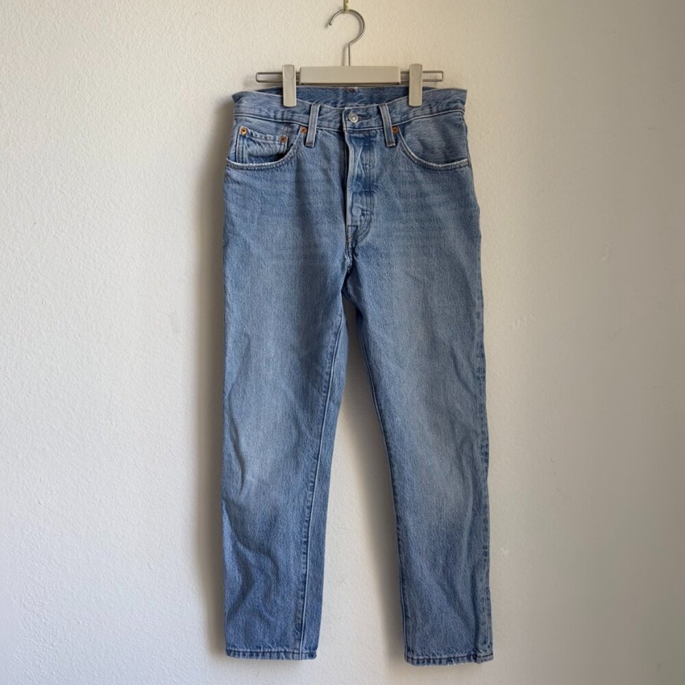Levi's 501 Premium Skinny Medium Wash SZ 30x25 / Levi's 501 Jeans, Skinny 501